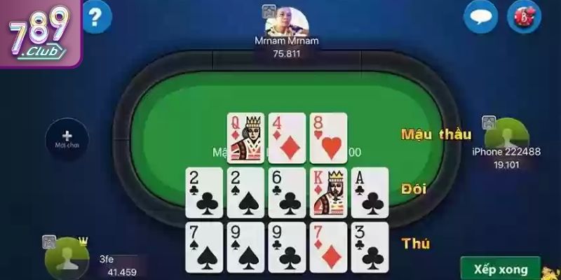 Hiểu chi tiết về cách chơi mậu binh 789club
