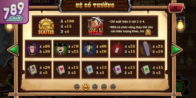 Tính năng hỗ trợ Lucky Luke giúp tăng cơ hội thắng
